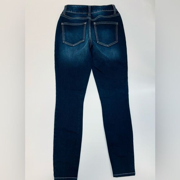Maurices Women’s Dark Blue Skinny Jeans Size XS - Picture 2 of 7